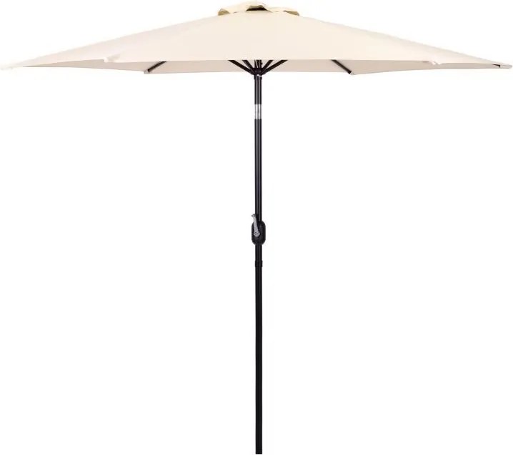 Duży parasol ogrodowy łamany, skośny SL-UM003C, beżowy