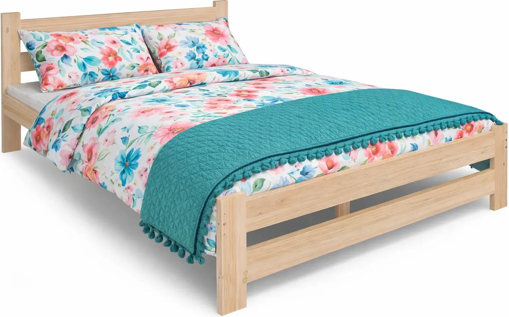 Skandynawskie Łóżko Z Materacem 120X200 G2-H77