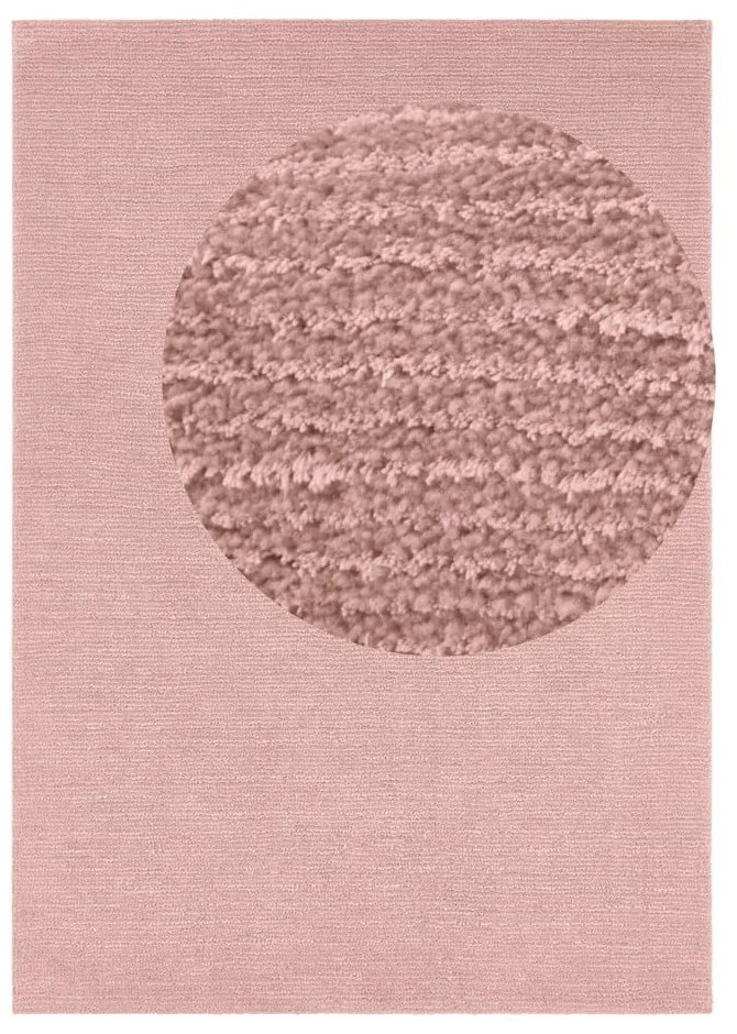 Różowy dywan Mint Rugs Supersoft, 120x170 cm