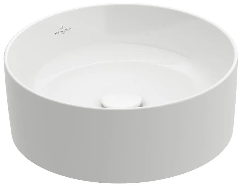 Villeroy & Boch 4A184001 - Umywalka nablatowa COLLARO Ø 40 cm ceramika/biała
