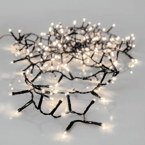 Lampki świąteczne LED z ciepłym białym światłem