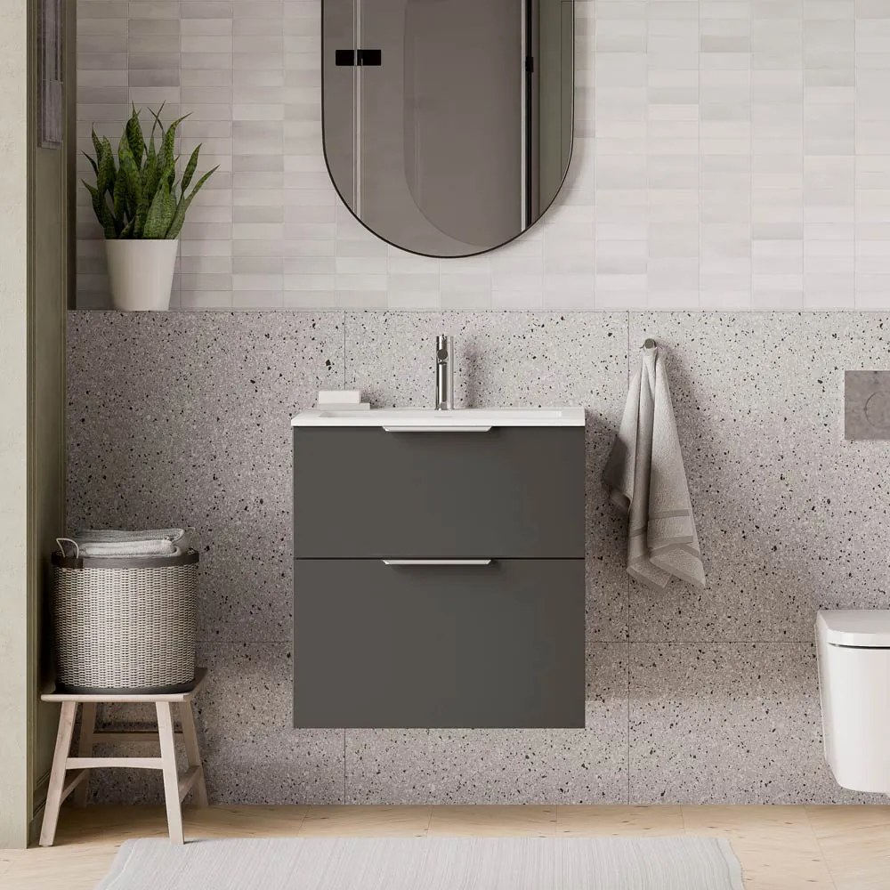 Umywalka Duravit z szafką pod umywalkę TIM 60 cm