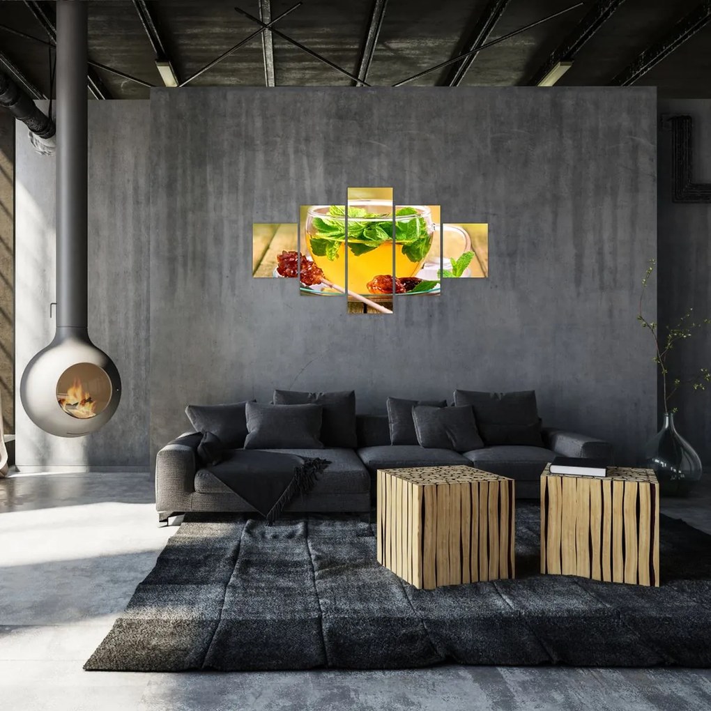 Obraz - Herbata (125x70 cm)