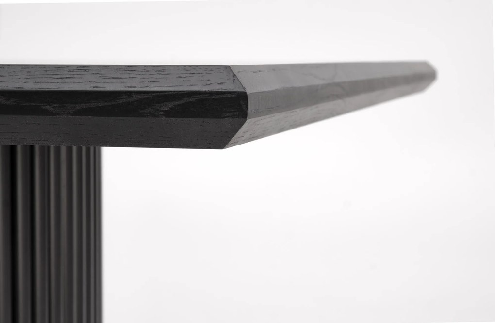 BOLERO stół rozkładany 160-250x90x78 cm czarny, 6-10 osobowy