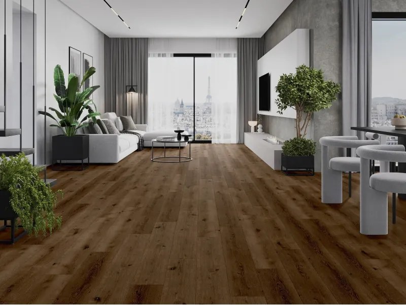 Mexen Strasburg panele winylowe 1240 x 182 mm SPC 6,5 mm, podkład IXPE 1,5 mm, 4 V-Fuga, Dąb - F1033-1240-182-505-4V1-01