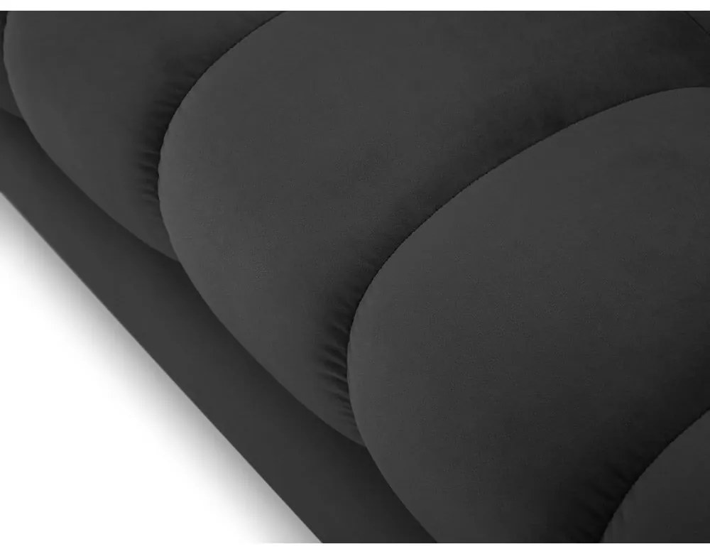 Szara aksamitna sofa Cosmopolitan Design Bali