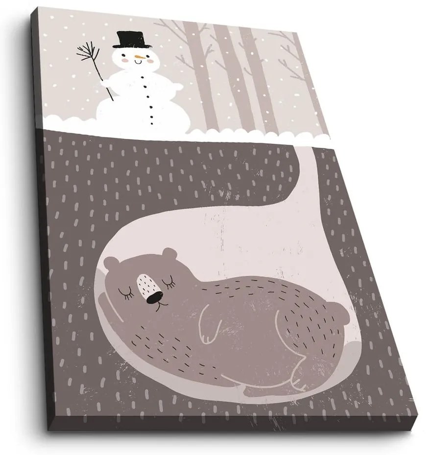 Obrazek dziecięcy 45x70 cm Winter – Wallity