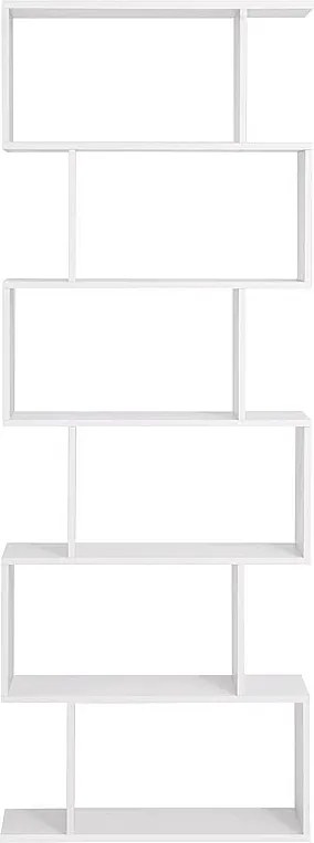 Półka Valora BOOKSHELF LBC61WT z białej melaminy do salonu