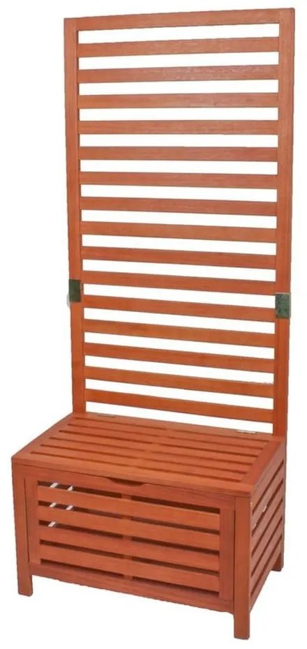 Brązowa drewniana ławka ogrodowa Concord – Garden Pleasure