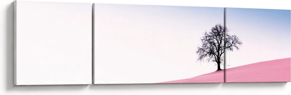 Obraz - Różowy sen (170x50 cm)