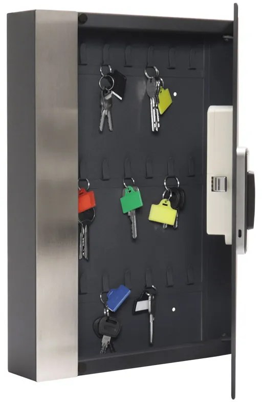Skrzynka na klucze KEY PRO, odcisk palca, na 24 kluczy
