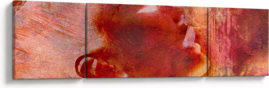 Obraz - Profil twarzy kobiety (170x50 cm)