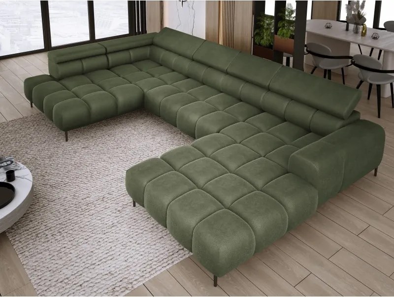 Narożnik PLAZA XL z elektryczną regulacją siedziska WERSAL