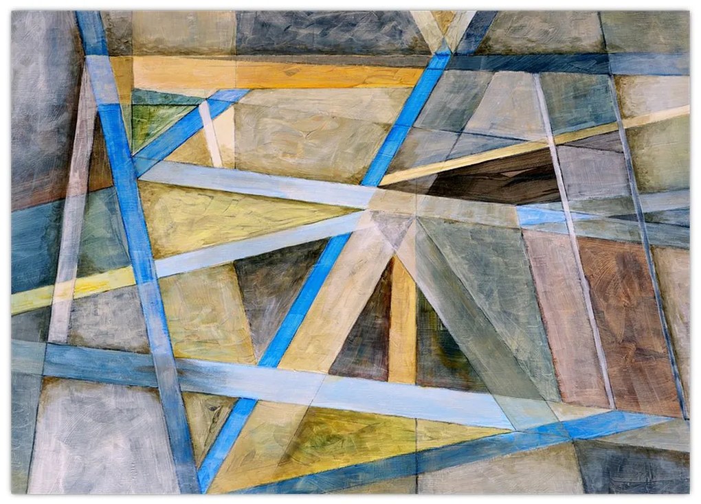 Obraz na szkle - Abstrakcja (70x50 cm)