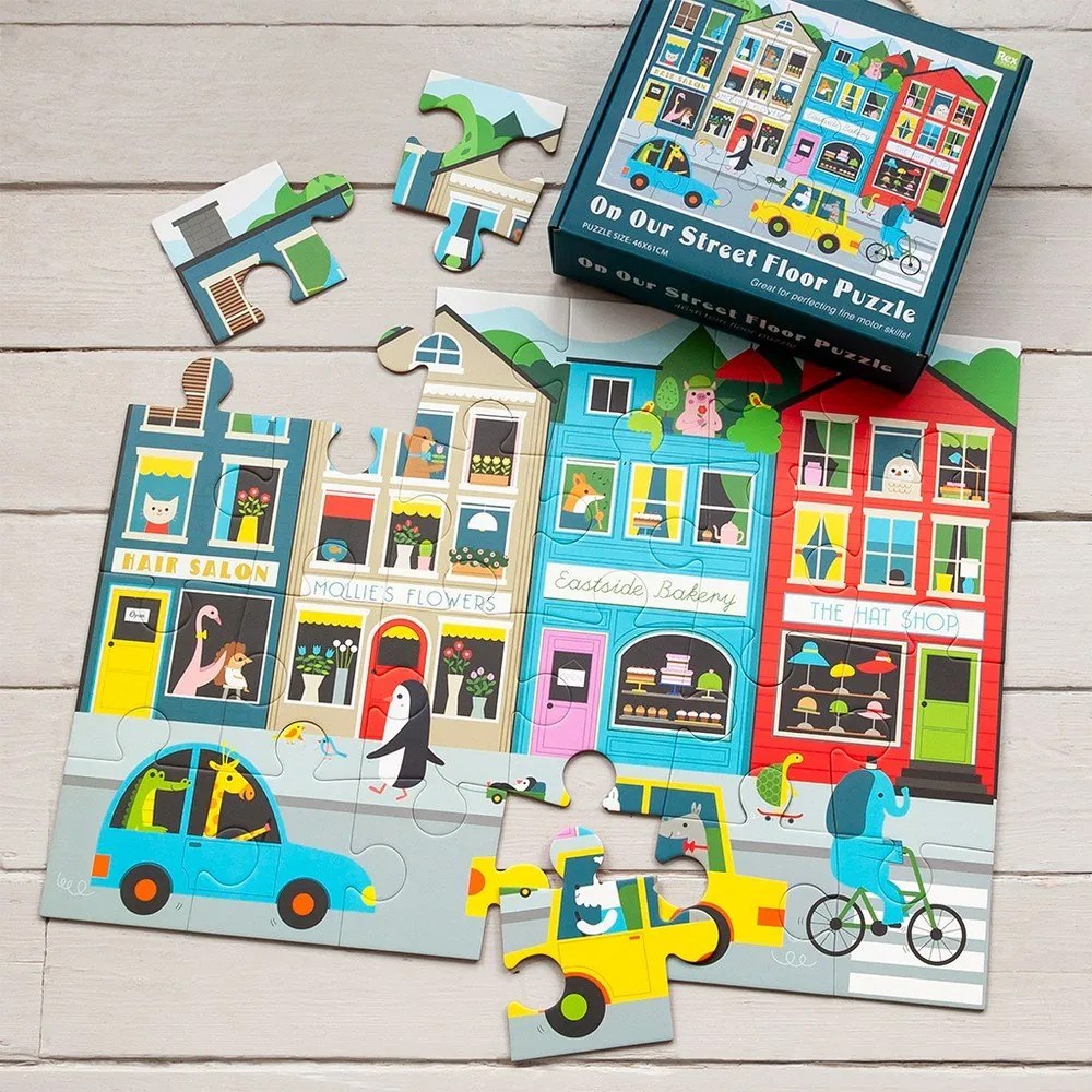 Puzzle (liczba elementów 24) On Our Street – Rex London
