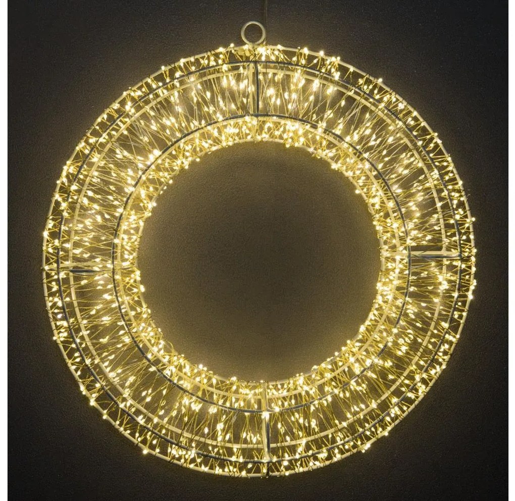 Brilagi - Zewnętrzny wieniec świąteczny LED/6W/230V IP44