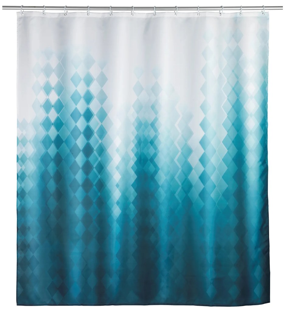 Zasłona prysznicowa TULLIN, 180 x 200 cm, tworzywo sztuczne, WENKO