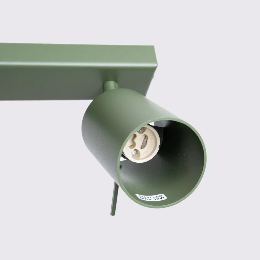 Listwa oświetleniowa RING 3L zielony oliwkowy SOLLUX  LIGHTING
