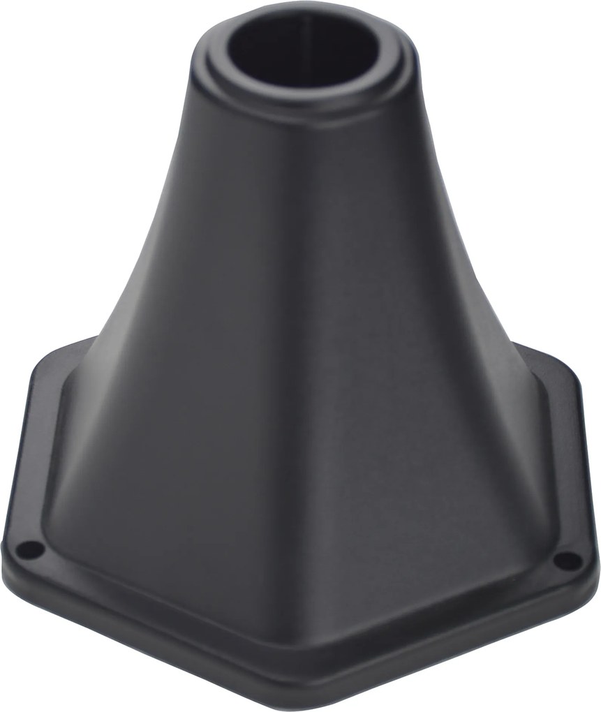 Outsunny Latarnia Ogrodowa Solarna z LED 120 Lumenów Stal Nierdzewna Wodoodporna IP44 Elegancka Czarna 1825cm | Aosom PL