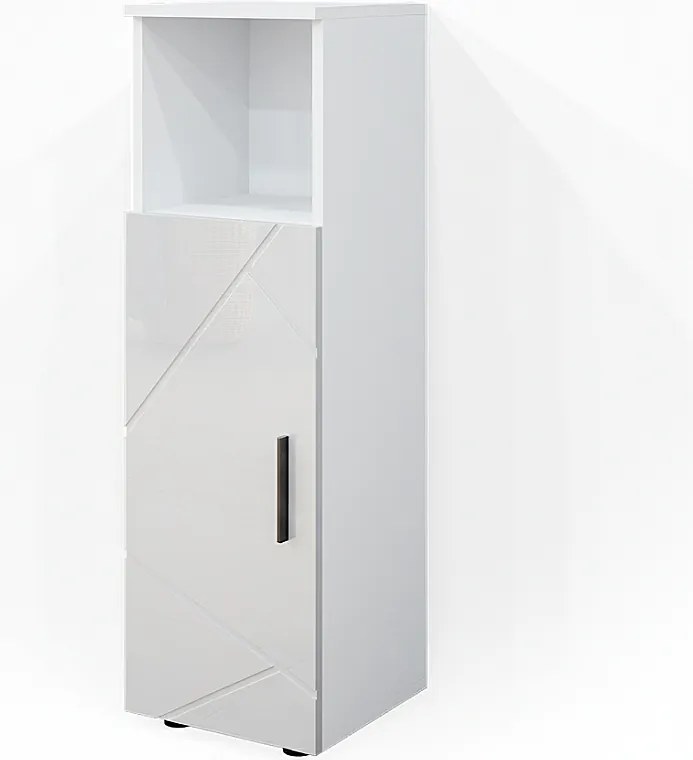 Szafka Midi biały wysoki połysk 30x30x95 irma
