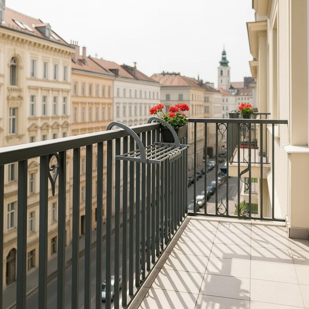 Suszarka na pranie na kaloryfer lub balkon, 41-104 cm, HENG