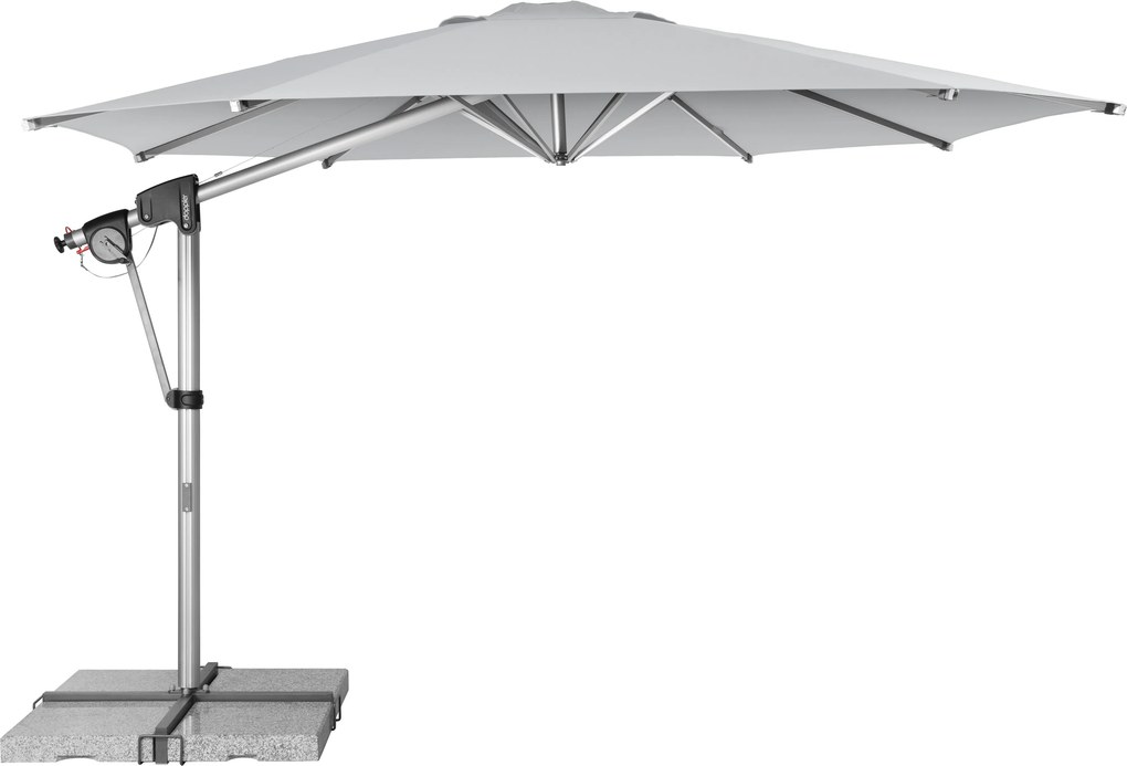 Doppler Pokrowiec zamienny na parasol PROTECT 400P jasnoszary