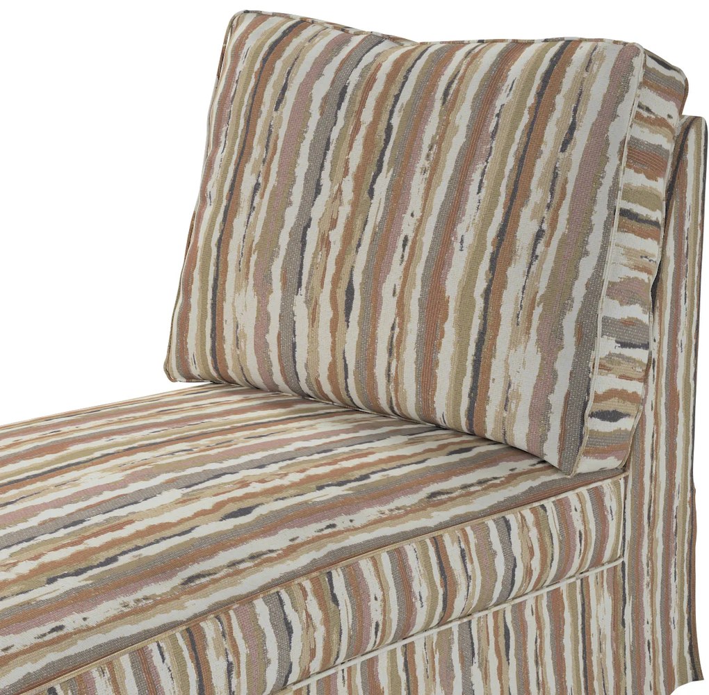 Pokrowiec na szezlong/ leżankę Ektorp wolnostojący prosty tył