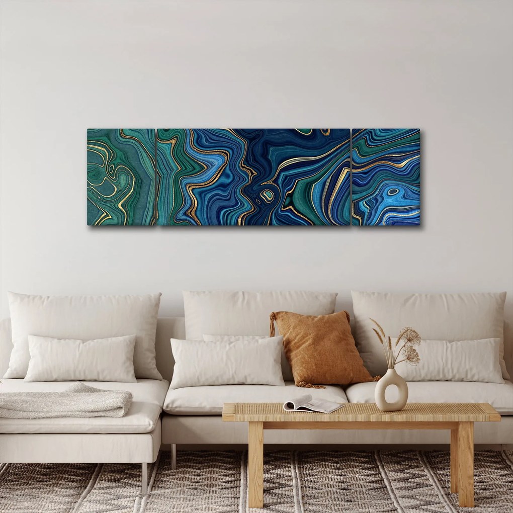 Obraz - Marmur agatowy (170x50 cm)