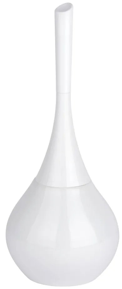 Biała szczotka do WC Wenko Flakon