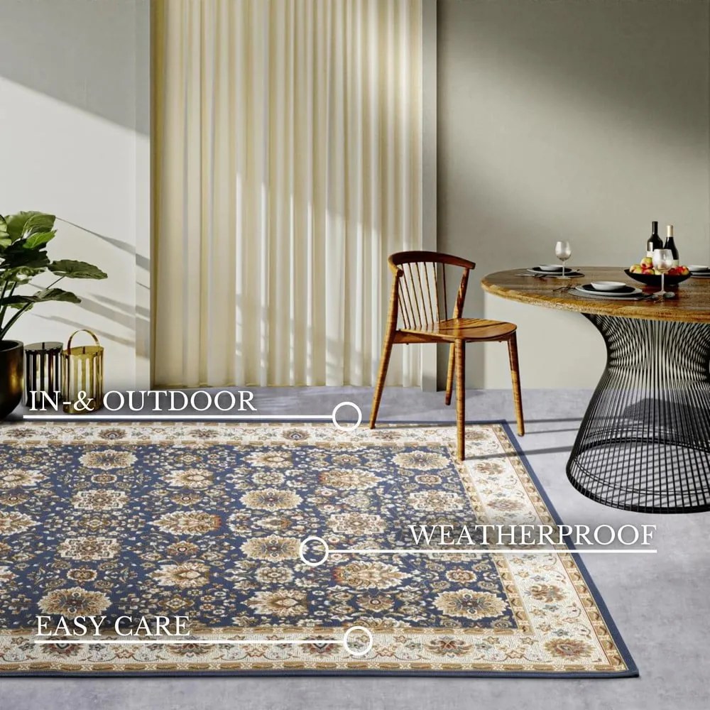 Niebieski dywan odpowiedni na zewnątrz 200x285 cm Nicolas – Villeroy&amp;Boch