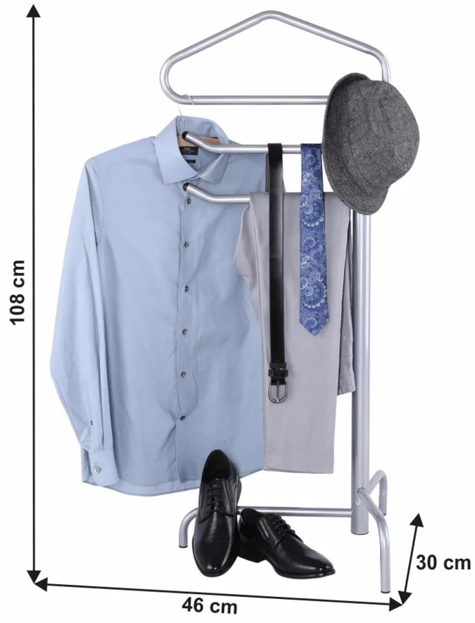 Cichy sługa Otmar, 46 x 30 x 108 cm