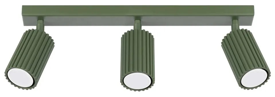 Zielona lampa punktowa 6,5x45 cm Gleam – Sollux