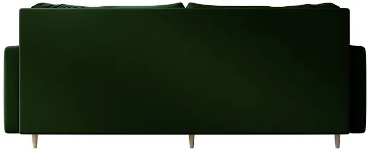 Sofa rozkładana zieleń butelkowa - Ahmo
