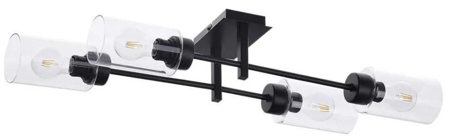 Rabalux 2672 - Przysufitowy żyrandol PRUDENCE 4xE27/40W/230V