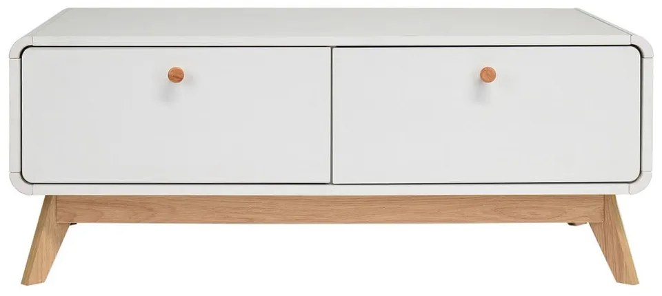 Biała szafka pod TV 100x40 cm Cassie – Støraa