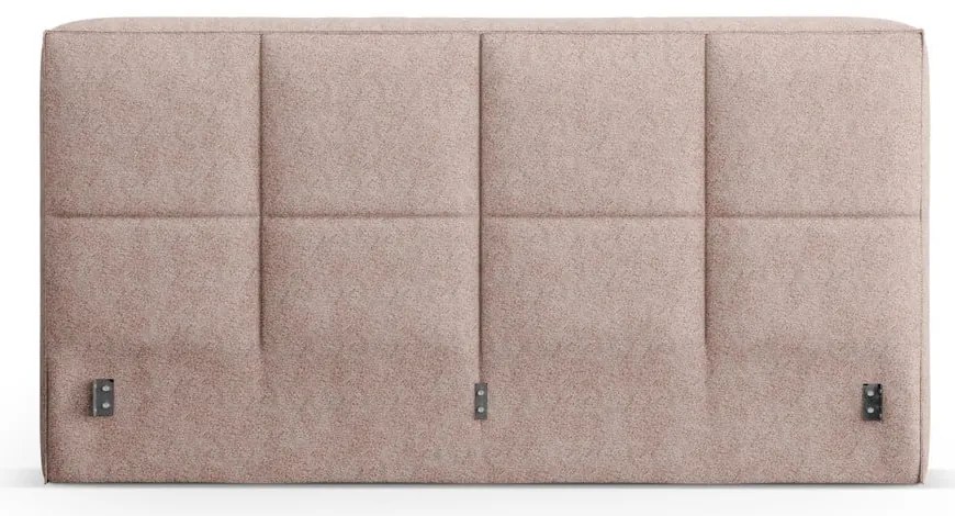 Jasnoróżowy tapicerowany zagłówek 170,5x100 cm Darren – Micadoni