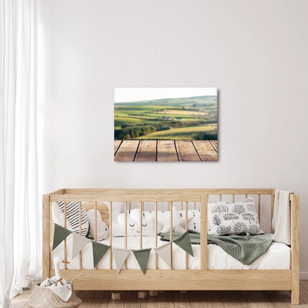 Obraz - Widok na krajobraz (70x50 cm)