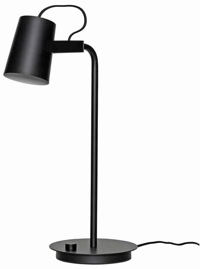 Czarna lampa stołowa (wysokość 54 cm) Ardent – Hübsch