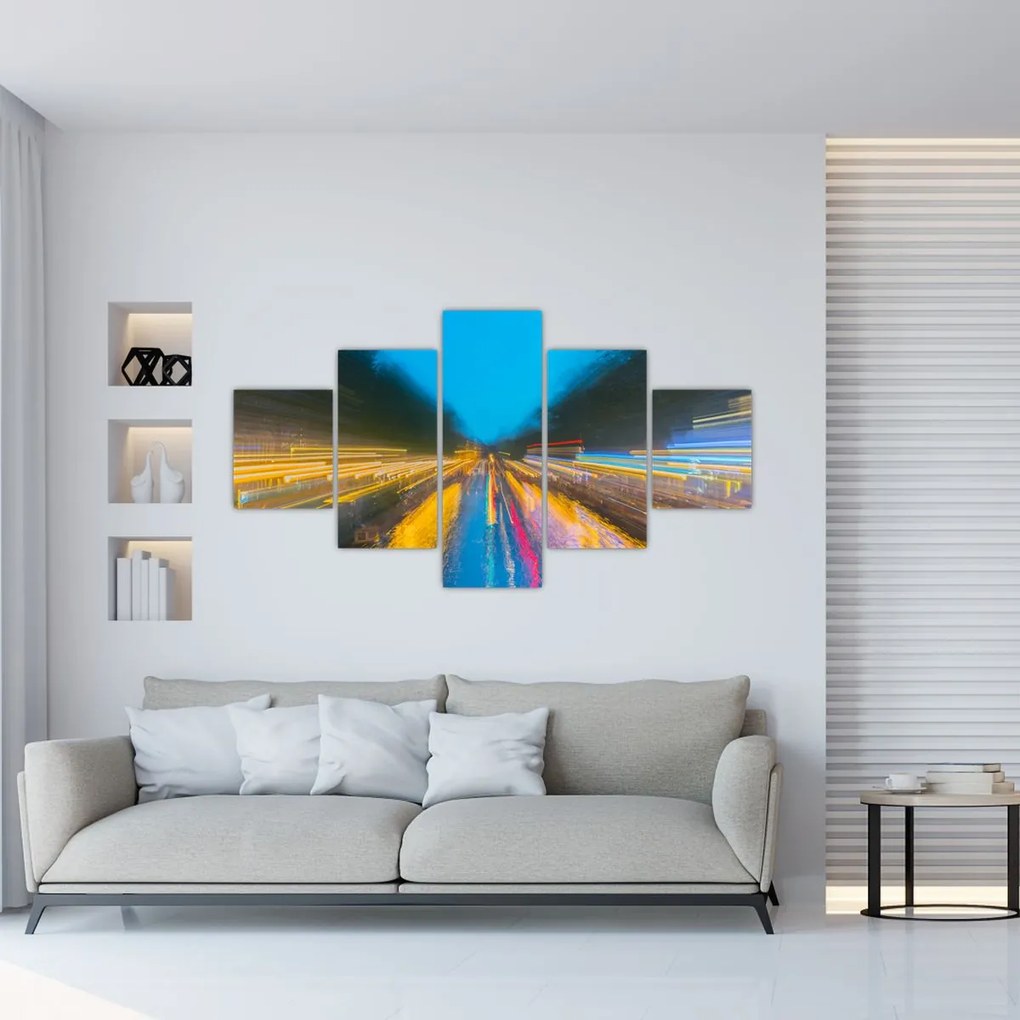 Obraz - Obraz abstrakcji (125x70 cm)
