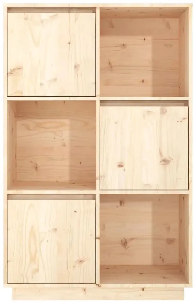 Drewniany regał na ubrania H0-E38