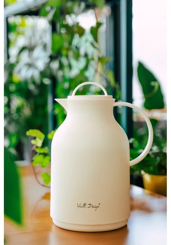 Beżowy termos Vialli Design, 1 l