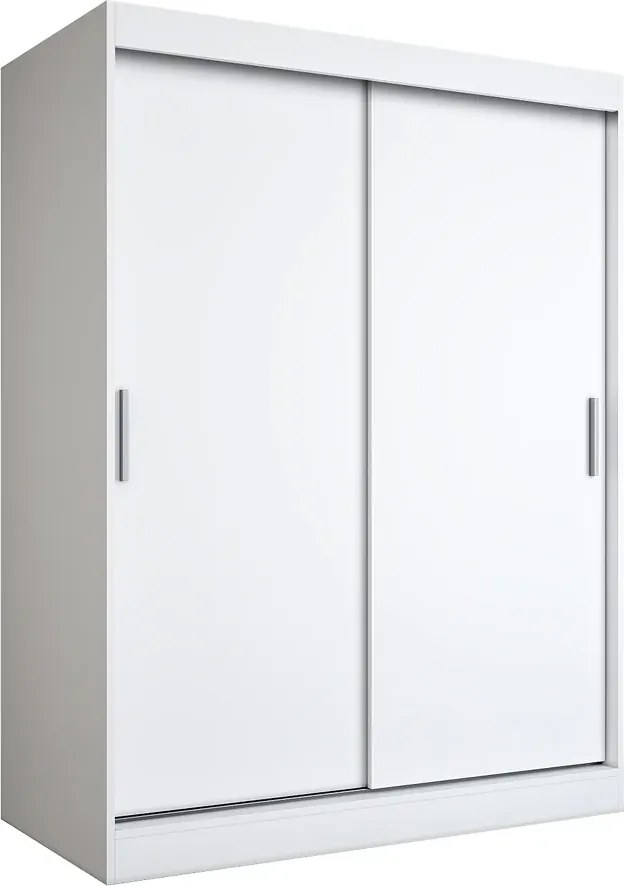 Biała szafa przesuwna 150 cm W4-E47