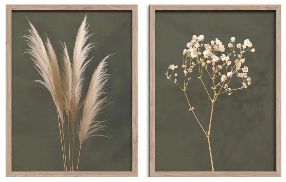 Obrazy zestaw 2 szt. 30x40 cm Boho – Styler