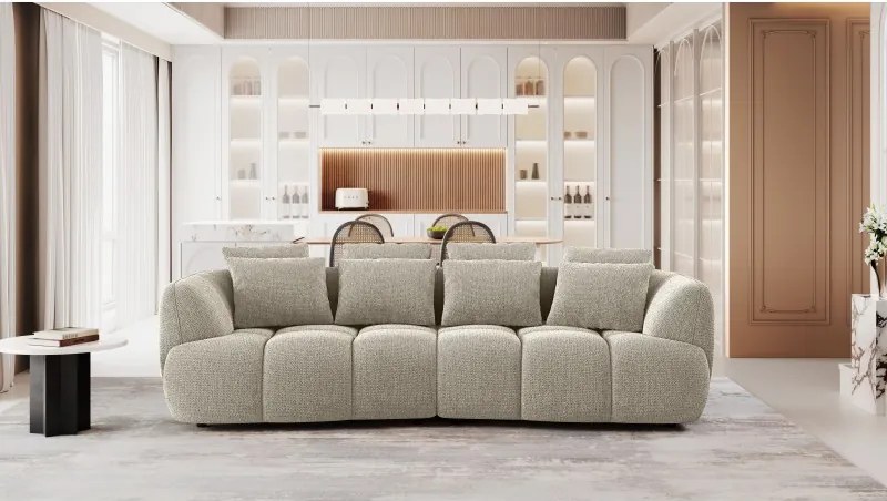 SOFA Kanapa BESSO wolnostojąca w tkaninie ARTICO 04