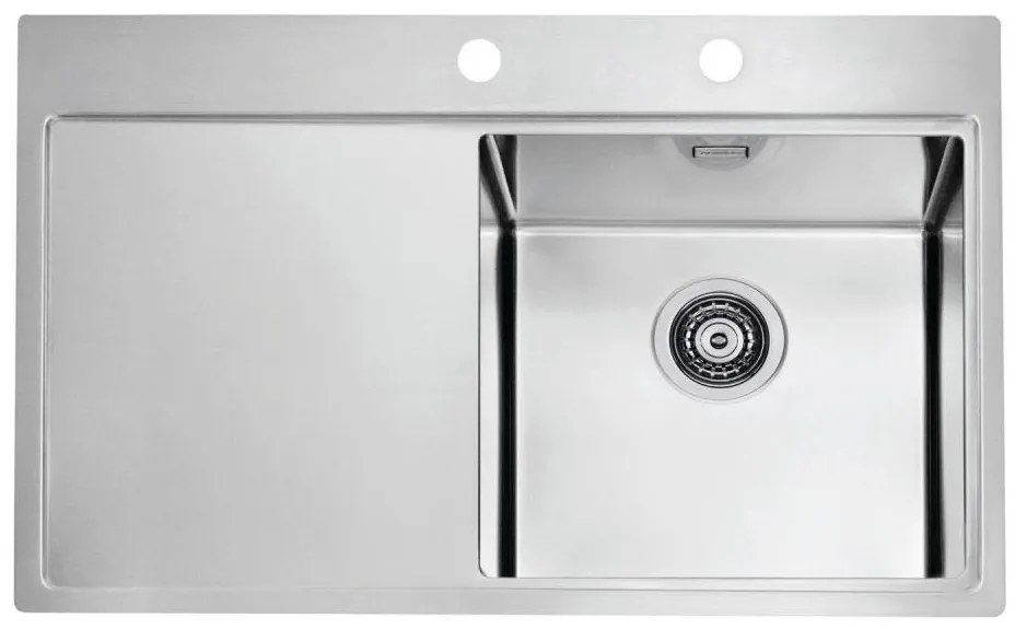 ALVEUS 1103651 - Zlew kuchenny PURE 79x52,5 cm satyna, prawy