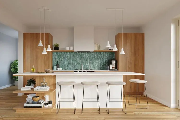 Biała industrialna lampa wisząca - 7X S166 R1-M32
