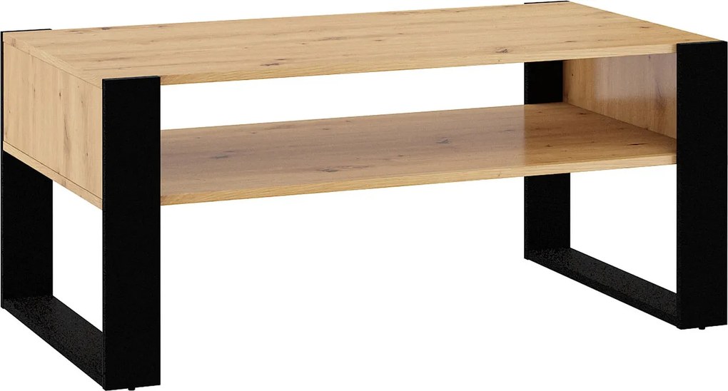 Ława dwupoziomowa dąb artisan E8-E46