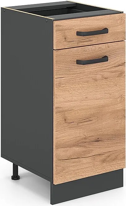 Szafka dolna do kuchni złoty dąb energetyczny 40x46x81.6 r-line