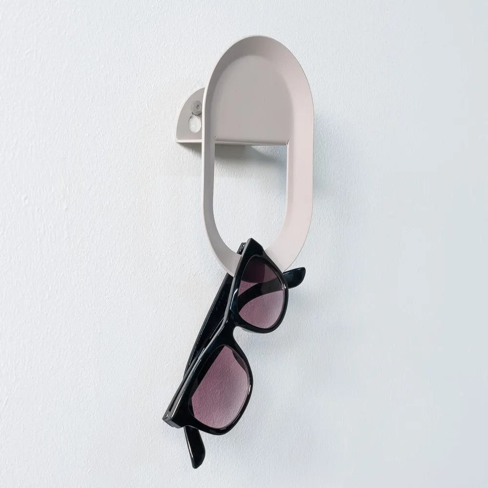 Szarobrązowy ścienny stalowy haczyk Coucou – Spinder Design