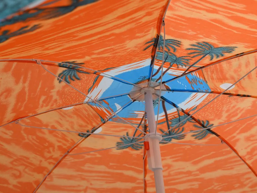 Parasol SUNSET BEACH 180 cm, pomarańczowy